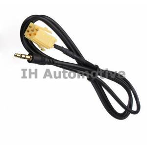 Cable entrada de audio directo AUX in jack 3.5mm. Alfa / Fiat / Lancia