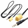 Cable entrada de audio directo AUX in jack 3.5mm. Alfa / Fiat / Lancia