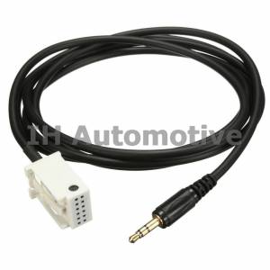 Cable entrada de audio directo AUX in jack 3.5mm. Mercedes 12 pin