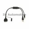 Cable audio USB+AUX a Ipod para BMW