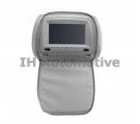 Cabecero 7". DVD / USB / SD. Tela. Gris
