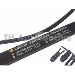 Recambio escobilla limpiaparabrisas 14" 35cm flexible universal 