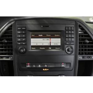 Interface video para cámara trasera Mercedes Vito W447 Audio 15