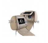 Cabecero 7". DVD / USB / SD. Beige