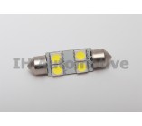 Bombilla led C5W / Feston con 4 leds smd. 36 ó 39mm