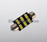 Bombilla led C5W / Feston con 6 smd 5630. 36 ó 39mm