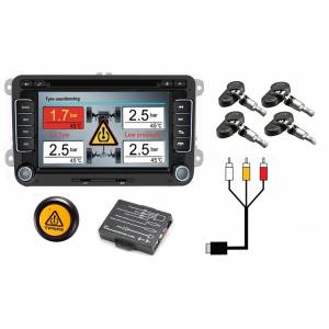 Kit TPMS control presión de neumáticos interface para monitor RCA. Sensor interno