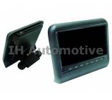 Monitor 9 TFT para agarre a cabecero con DVD, USB, SD, HDMI. Negro