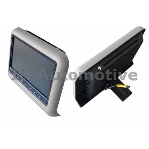 Monitor 9 TFT para agarre a cabecero con DVD, USB, SD, HDMI. Gris