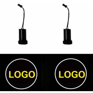 Proyectores universales LED con logo para puertas